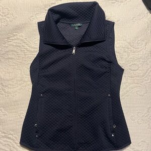 Ralph Lauren Quilted Navy Vest